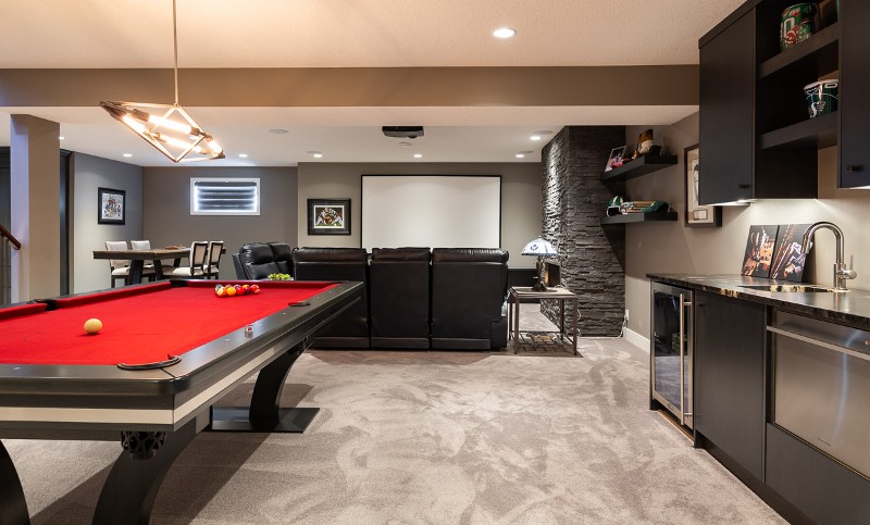 8 Ways You Can Design Your Basement For An Indoor Sporting Event